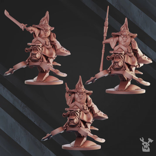 Witcher Space Traveler Squad x3 Resin Miniatures Set - DakkaDakka alternate view 2