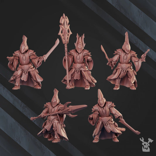 Shadow Casters Squad x5 Resin Miniatures Set - DakkaDakka product image