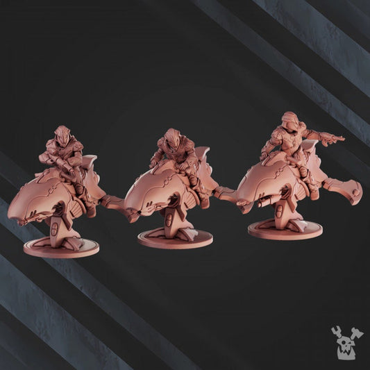 Star Alves Rider Squad x3 Resin Miniatures Set product image