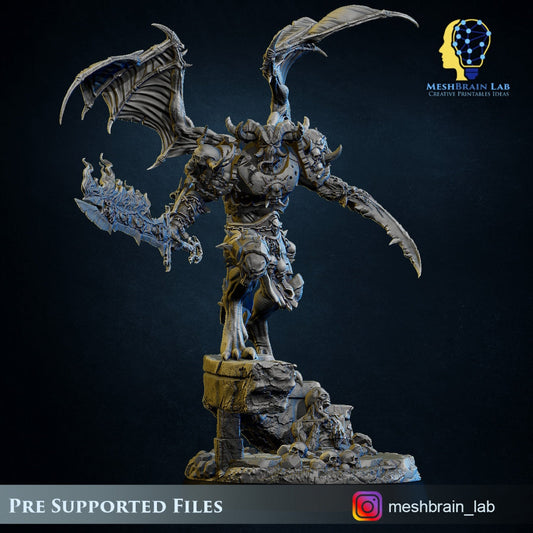 Doom Marine Rewarded Resin Miniature Figure product image
