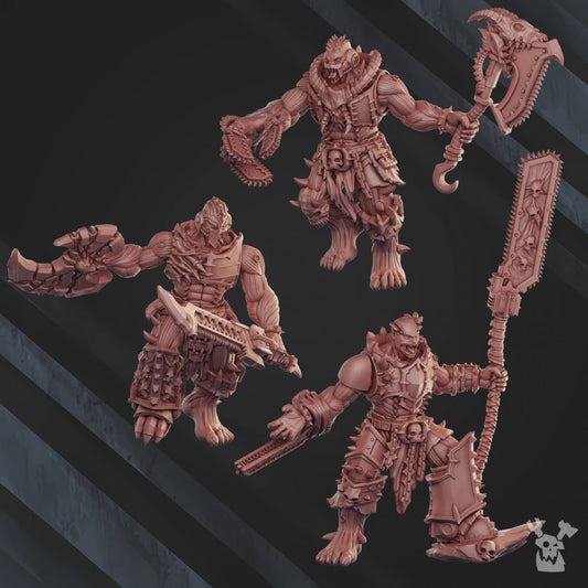 Cursed Bone Shredders Resin Miniature Figure product image