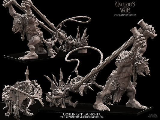Goblin Git Launcher Resin Miniature Figure product image