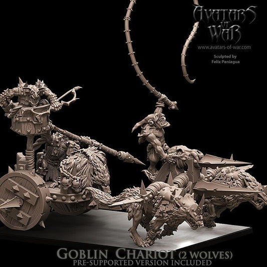 Goblin Chariot Resin Vehicle Miniature product image