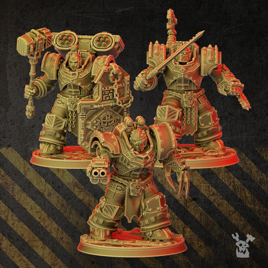Heavy Metal Armor Brothers x5 Resin Upgrade Parts product image