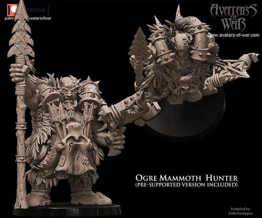 Ogre Hunter Resin Boss Miniature product image