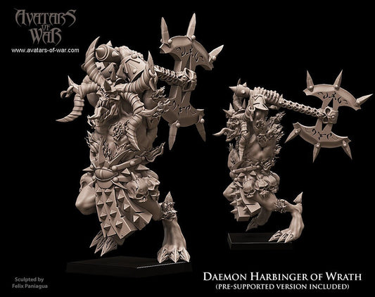 Harbinger of Wrath Resin Miniature Figure alternate view 2
