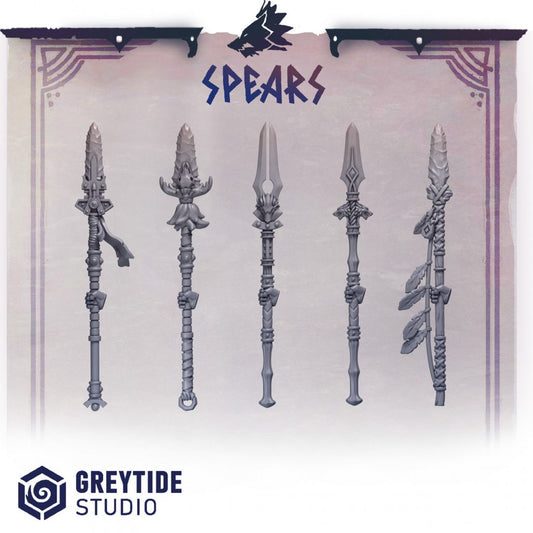 Primal Hounds Spears x10 Resin Upgrade Parts product image