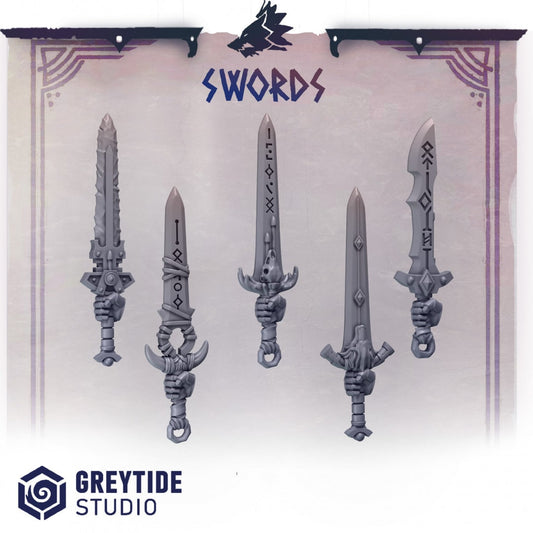Primal Hounds Swords x10 Resin Upgrade Parts product image