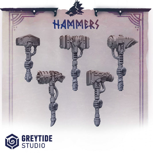 Primal Hounds Hammers x10 Resin Upgrade Parts product image