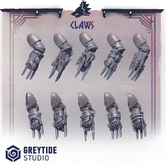 Primal Hounds Claws x10 Resin Upgrade Parts product image