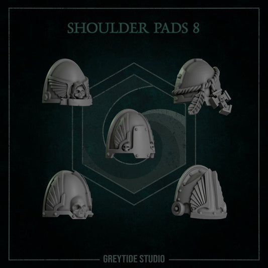 Angel Wing Shoulderpads x10 Resin Upgrade Parts product image