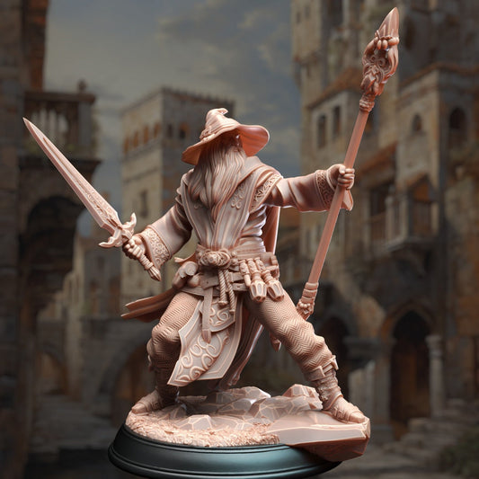 Wizard of Guidance Resin Miniature Figure product image