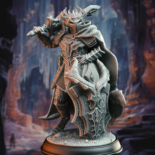 Dragonborn Commander Resin Boss Miniature product image