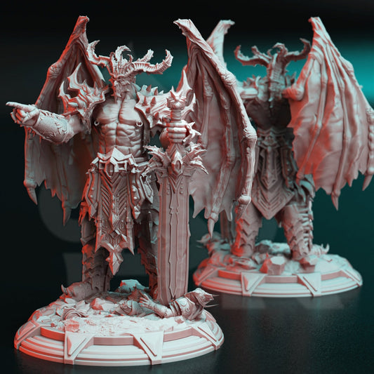 Arch Devil Resin Miniature Figure alternate view 2