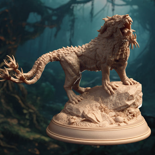 Godless Panther Resin Miniature Figure product image