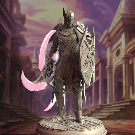 High Elf Elite Guards Resin Miniature Figure product image