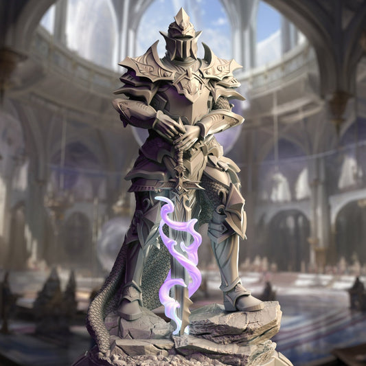 Arcane Paladin Resin Miniature Figure product image