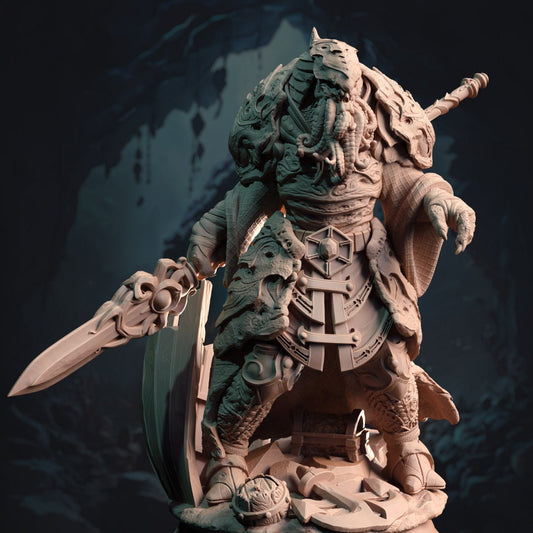 Deep Sea Aberration Guard Resin Miniature Figure product image