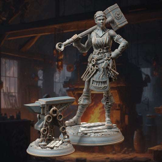 Forge Adept Artificer Resin Miniature Figure product image