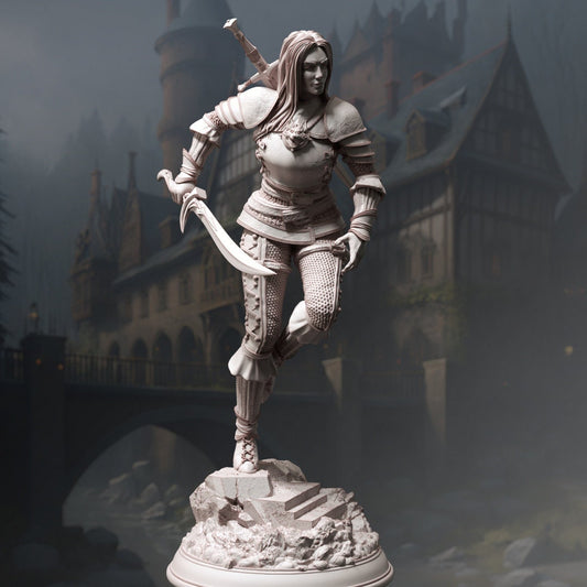 Young Master Bloodhunter Resin Miniature Figure product image