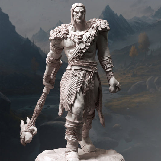 Hill Giant Resin Boss Miniature product image