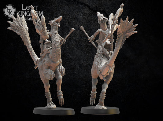 Chameleon Heroine Resin Boss Miniature alternate view 2