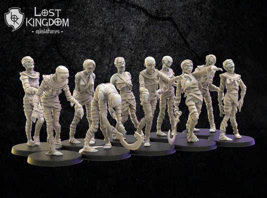 Damned Regiment x10 Resin Miniatures Regiment product image