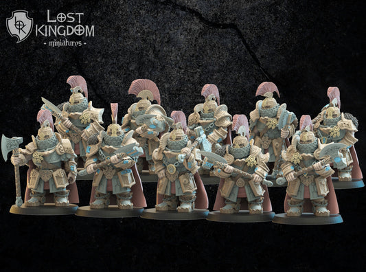 Niavellir Dwarf Foot Soldiers x10 Resin Miniatures Set product image