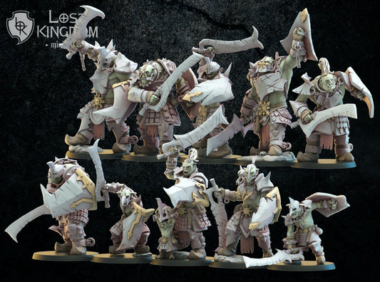 Urk Slaves x10 Resin Miniatures Set product image