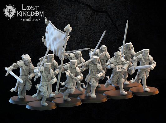 of Rangers On Foot x10 Resin Miniatures Set product image