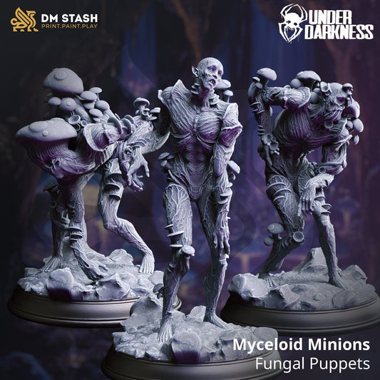 Fungal Zombies x3 Resin Miniatures Set product image