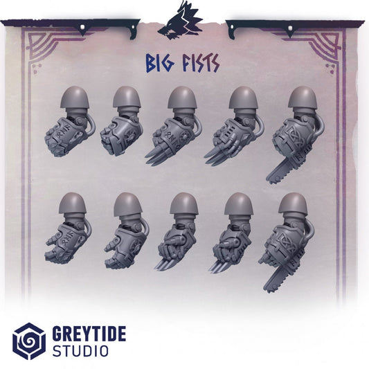 Primal Hounds Big Fists x10 Resin Upgrade Parts product image