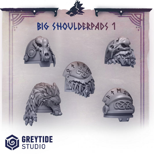 Primal Hounds Big Shoulderpads x10 Resin Upgrade Parts product image