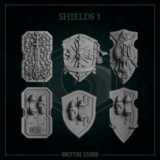 Templar Shields x6 Resin Upgrade Parts product image