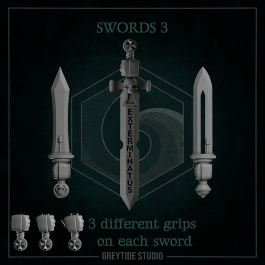Gladius Swords x9 Resin Upgrade Parts product image
