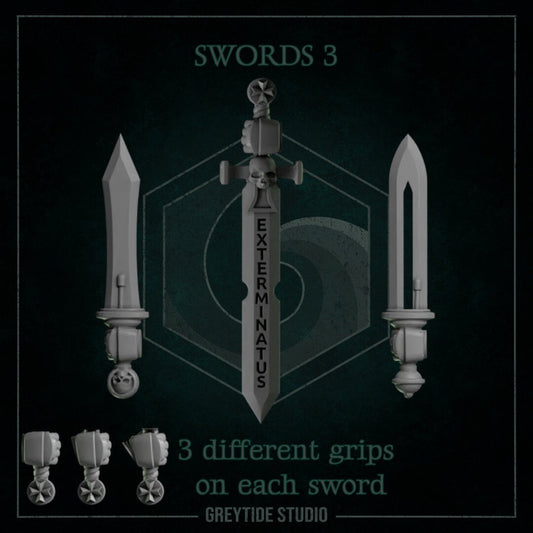 Gladius Swords x12 Resin Upgrade Parts product image