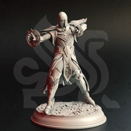 High Elf Elite Guards Resin Miniature Figure alternate view 2