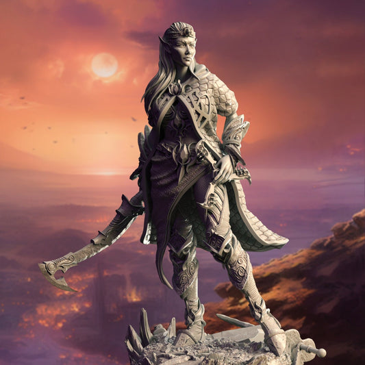 Female High Elf Spellblade Resin Upgrade Parts product image