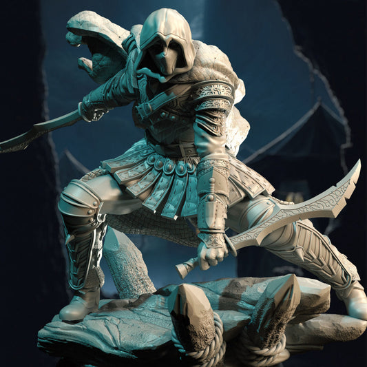 Master Assassin Rogue Resin Miniature Figure product image