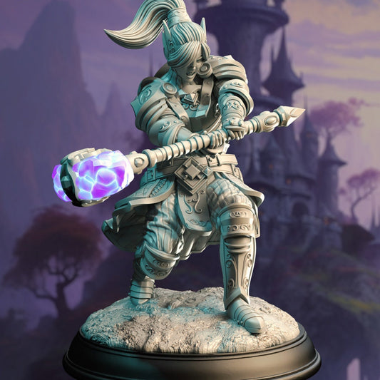 Cleric of the Arcane Resin Miniature Figure product image