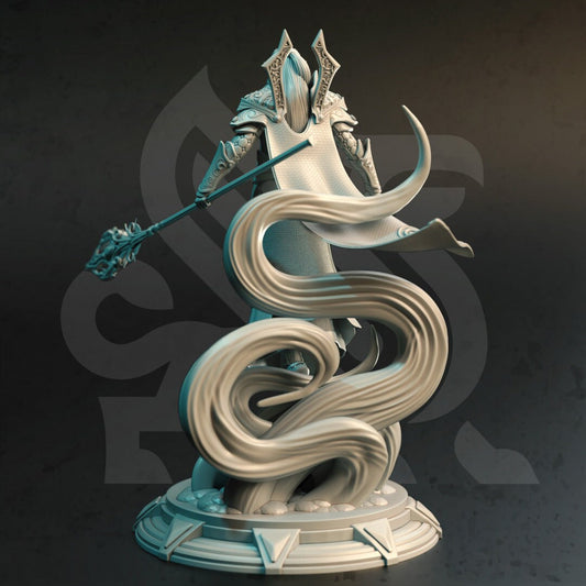 High Elf Master Sorcerer Resin Miniature Figure alternate view 2