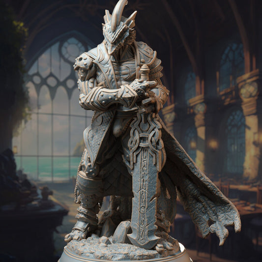 Automaton Champion Resin Miniature Figure product image