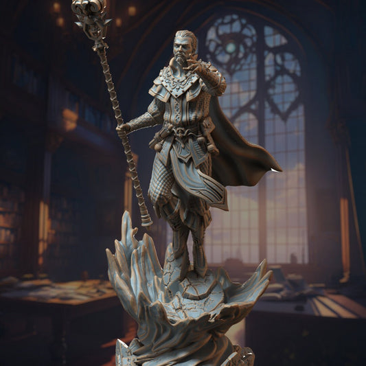 Master Sorcerer Resin Miniature Figure product image