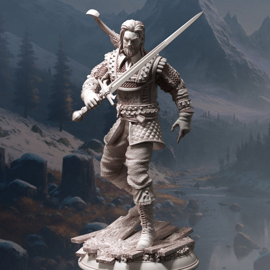 Old Master Bloodhunter Resin Miniature Figure product image