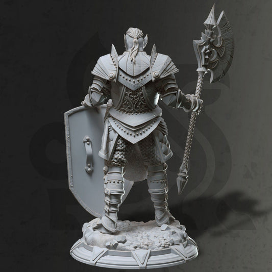 Orc Knight Resin Miniature Figure alternate view 2