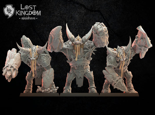 Magmhorin Golems x3 Resin Miniatures Set product image