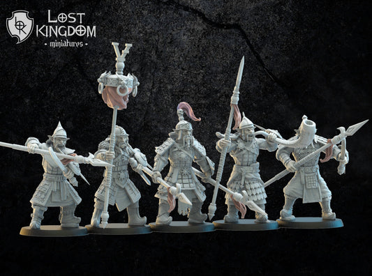 Mongobbo Foot Soldiers x10 Resin Miniatures Set product image