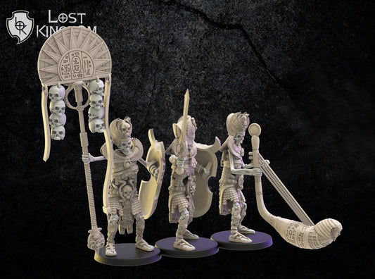 Amun-Re Command Group Resin Boss Miniature product image
