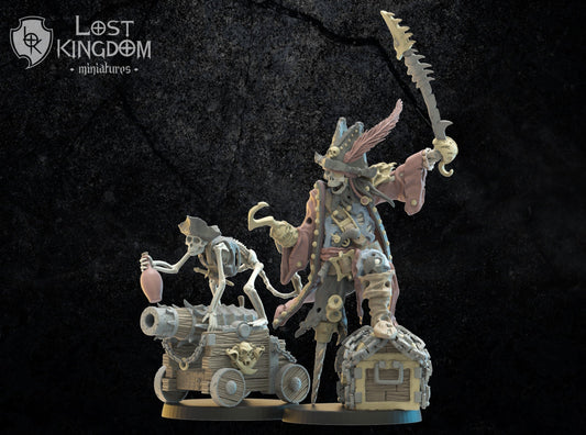 Captain Sawleg and Mr. Boom Resin Upgrade Parts product image