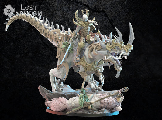 Dark Elf Ashura the Destroyer Resin Boss Miniature product image